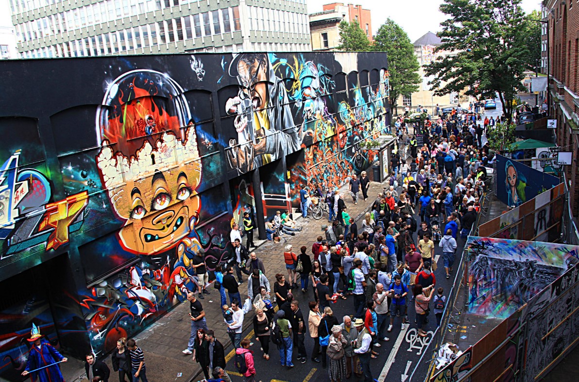 Europe's largest Street Art and Graffiti festival